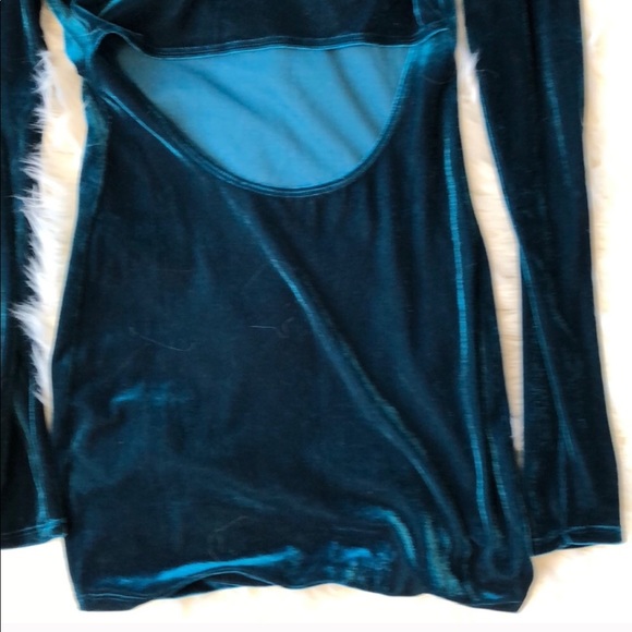 Velvet cocktail dress - Picture 4 of 5